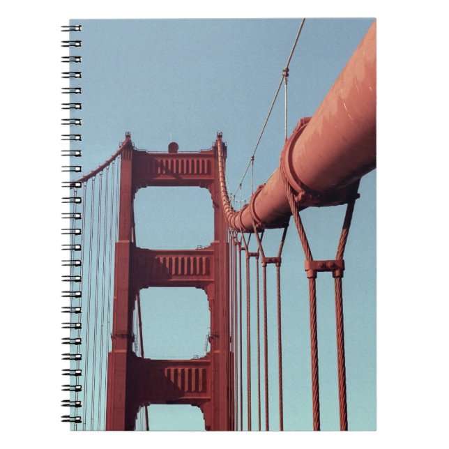Golden Gate Bridge, Unique San Francisco Photo Notebook (Front)