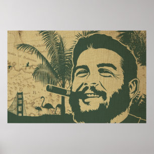 Golden Gate Che Guevara Poster