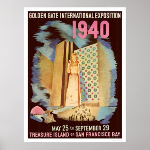 Golden Gate International Exposition 1940 Poster