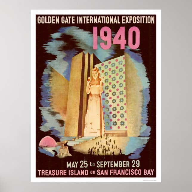Golden Gate International Exposition 1940 Poster (Front)