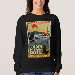 Golden Gate National Rec Area Park Vintage San Fra Sweatshirt
