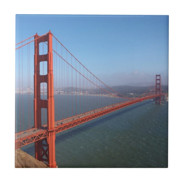 Golden Gate National Recreation area Ceramic Tile (Front)