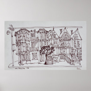 Golden Gate Park   San Francisco, California Poster