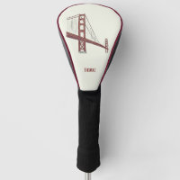 Golden Gate San Fransisco Golf Head