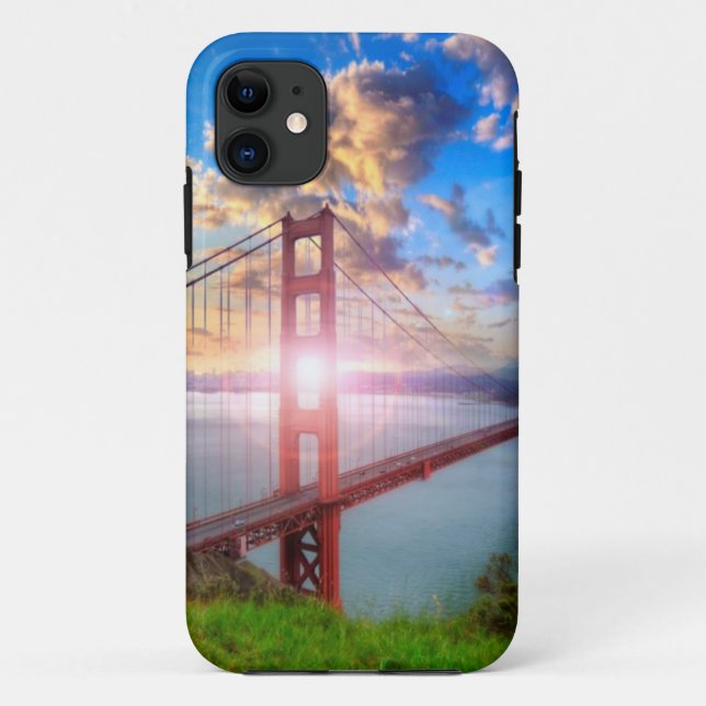 Golden Gate Sunrise Case-Mate iPhone Case (Back)