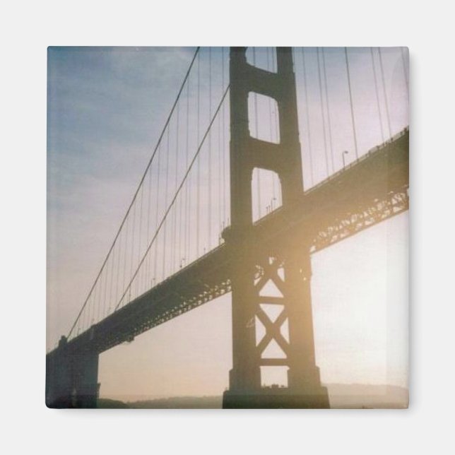 Golden Gate Sunset Magnet (Front)