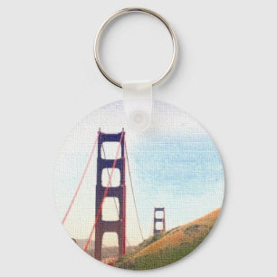 golden gate view key ring