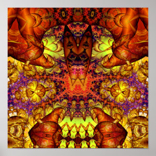 Golden Gateway Experiment 10 (12 by 12) Art Print