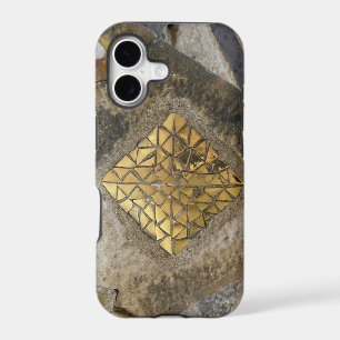 Golden Gaudi mosaic