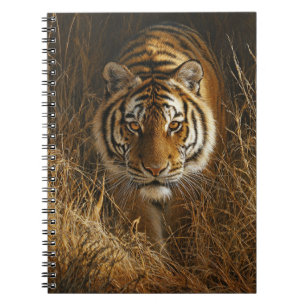 Golden Gaze Tiger Jungle Notebook
