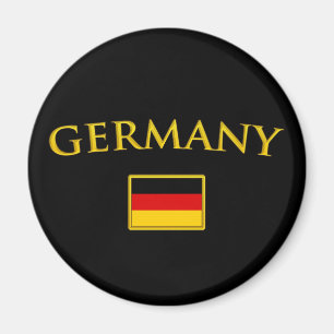 Golden Germany Magnet