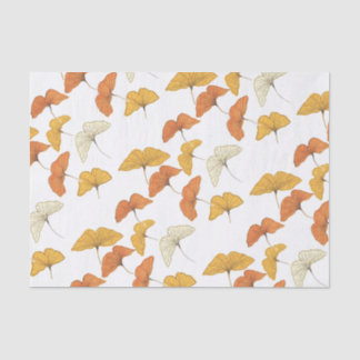 Golden Gingko Tissue Paper