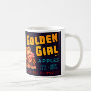 Golden Girl Apples Coffee Mug