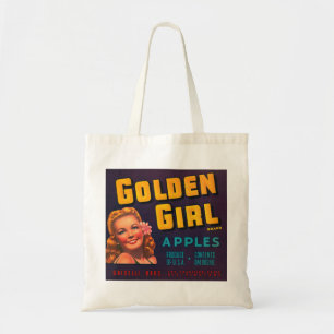 Golden Girl Apples Tote Bag