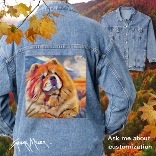 GOLDEN GIRL  Chow Denim Jacket