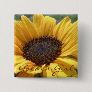 "Golden Girl" Pin