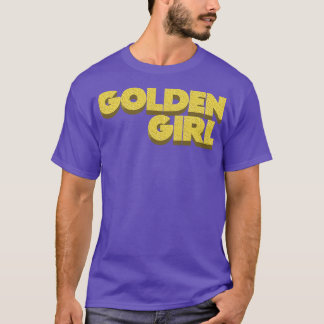 Golden Girl Retro 80s Aesthetic T-Shirt
