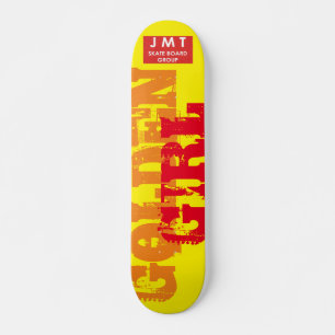 GOLDEN GIRL Skateboard, 7¾" Deck Skateboard