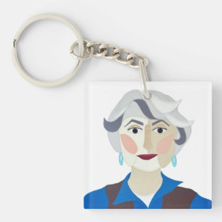 Golden Girls Acrylic Keychain