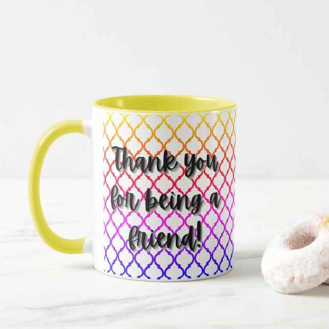 Golden Girls Thank you for being a friend Mug (With Donut)