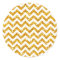 Golden Glitter Chevron Pattern