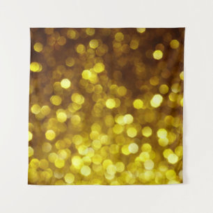 Golden glitter: festive Christmas texture. Tapestry