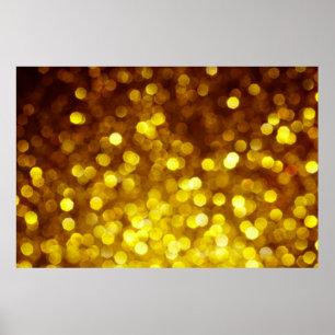 golden glitter texture christmas abstract backgrou poster