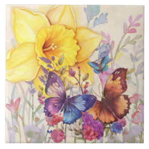 Golden Glow: A Symbol of Renewal Ceramic Tile