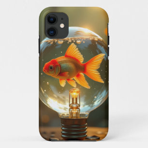 Golden Glow Dreamfish iPhone 11 Case