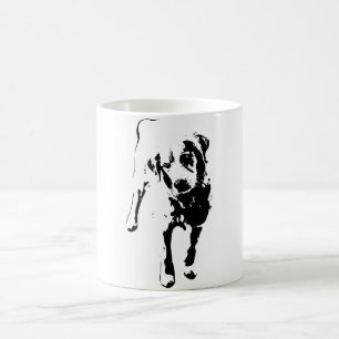 Golden Glow in October Shadows Coffee Mug