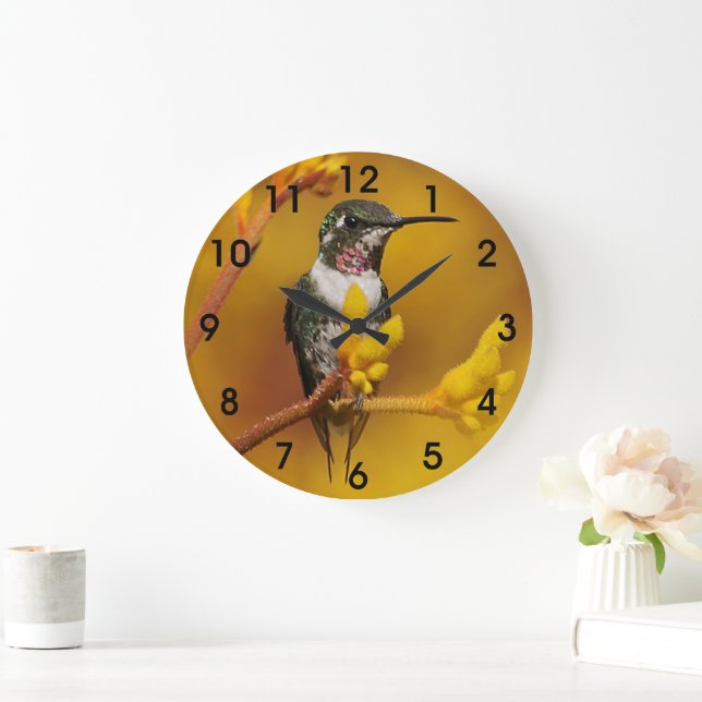Golden Glow Large Clock (Home)