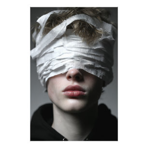 Golden Glow Melanin Fierce Close-Up Photo Print