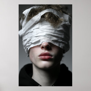 Golden Glow Melanin Fierce Close-Up Poster