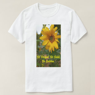 "Golden Glow Sunflower – Nature-Inspired Art for T T-Shirt