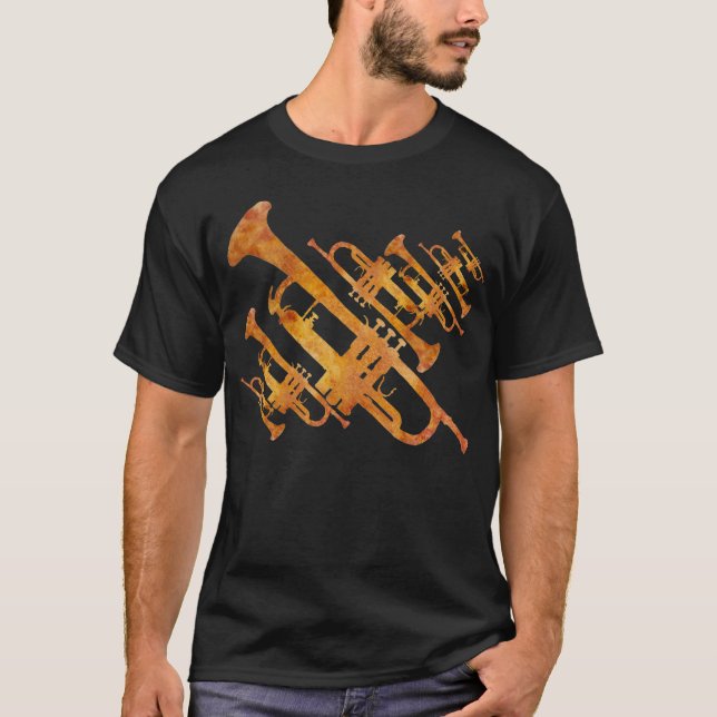 Golden Glow Trumpets T-Shirt (Front)