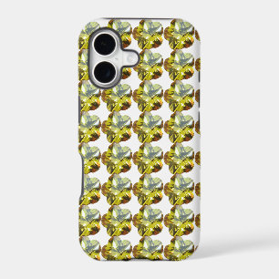 Golden Glow – Yellow Gemstone Flower Design