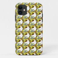 Golden Glow – Yellow Gemstone Flower Design