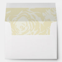 Golden Gold Blooms  Foil Invitation