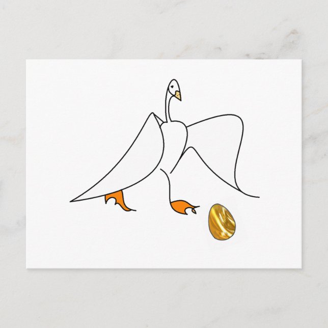 Golden Goose Postcard (Front)
