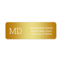 Golden Gradient surface Texture