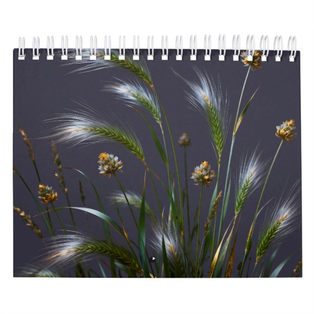 Golden Grass 2027 Calendar (Cover)