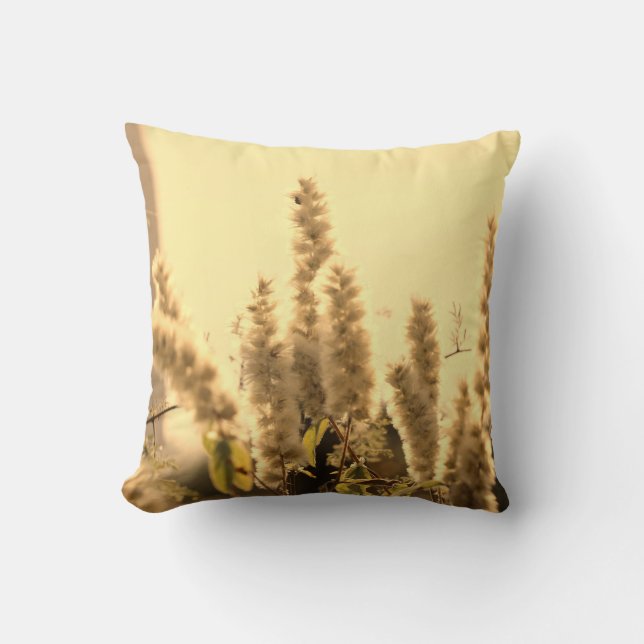 Golden Grass Pillow (Front)