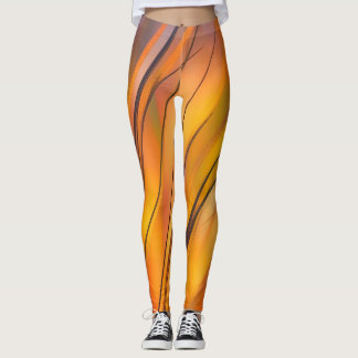 Golden Grasses in the WIND Leggings