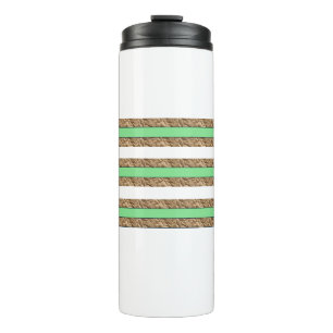 Golden Green Thermal Tumbler
