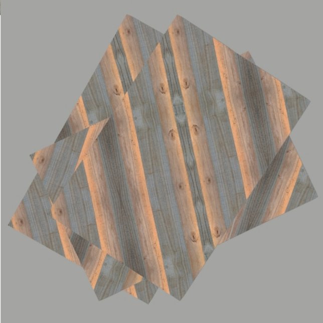 Golden Grey diagonal Woodgrain Rustic Tissue Paper (Creator Uploaded)