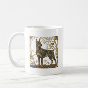 Golden Guardian: Secession Doberman Pinscher Coffee Mug
