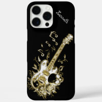 Golden Guitar Melody in Motion