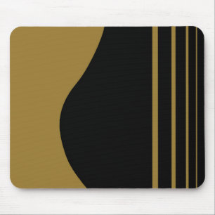 Golden Guitar Mouse Pad