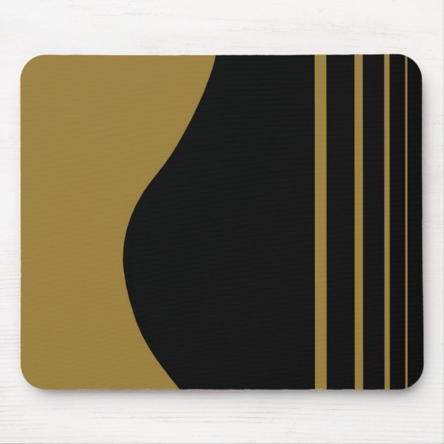 Golden Guitar Mouse Pad (Front)