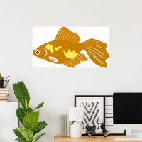 Golden Guppy Fish Cute Tropical Aquarium Fish 